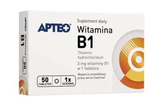 Witamina B1 APTEO, 50 tabletek