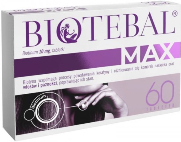 Biotebal Max 10 mg 60 tabletek