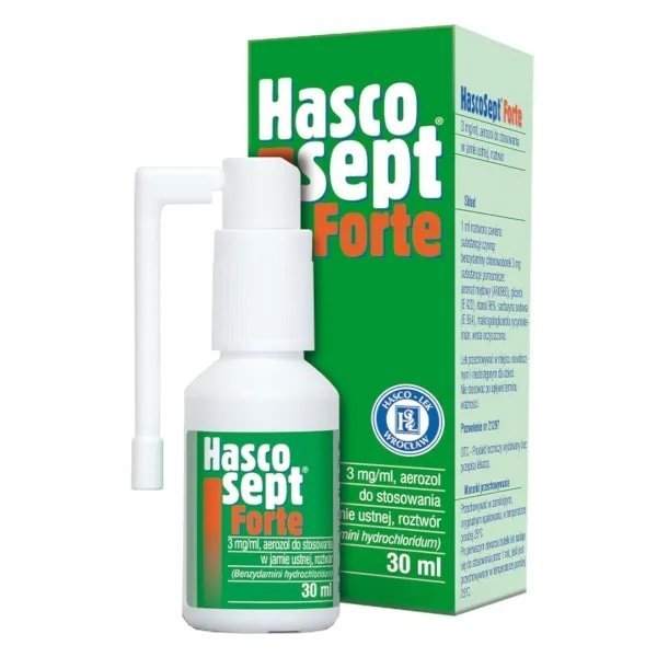 Hascosept Forte Lek na Ból Gardła Spray 30ml