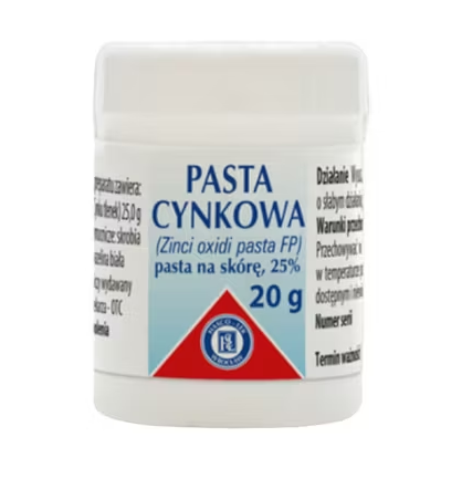 Pasta Cynkowa Hasco, 20 g