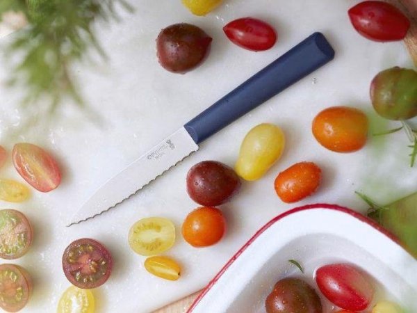 Opinel Les Essentiels Nóż Serrated Blue