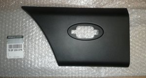 Moulure ORIGINALE (petite) arrière en bas à gauche pour Renault Master III 10-19, 768F20007R, 9387500Q0C, FT90810, 768F20007R