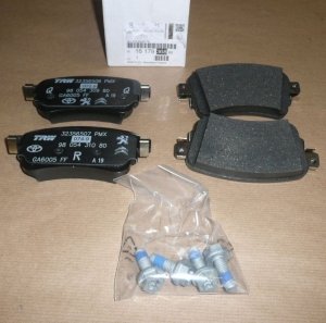 Plaquettes de frein Citroën Spacetourer, Citroën Jumpy V arrière 1.6/2.0 Blue HDI 2016  ,  1617936880