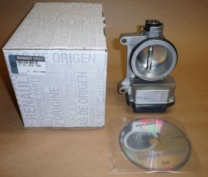Original  Corps de papillon Renault Clio II, Renault Laguna II, Renault Scenic 1.4 16V/1.6 16V/1.8 16V/2.0 16V |}04.01 ,  770147