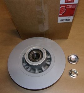 Original  Disque de frein arrière Renault Trafic III 1.6DCI 14|} arrière 1 pièce non ventilée. , 8660003914