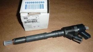INJECTEUR CITROEN C3, C4 PEUGEOT 207, 307 1.6 HDI RÉGÉNÉRÉ EN USINE ,  1609850280