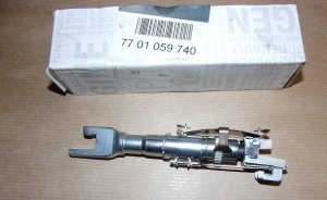 Original  Réglage des mâchoires de frein Renault Clio III ,  7701059740