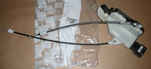 Serrure de porte d'origine Citroën Berlingo Peugeot Partner arrière gauche, 9821666680, 8719E1, 8719.E1