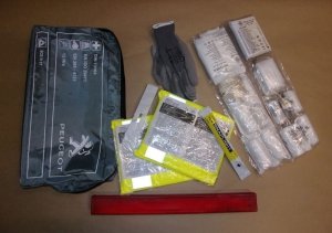 GILET TRIANGLE TROUSSE DE PREMIERS SECOURS AUTOMOBILE ,  1611561780