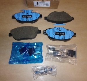 Plaquettes de frein Citroën C3 Aircross, Peugeot 2008 avant Citroën C4 Cactus  ,  1629038380