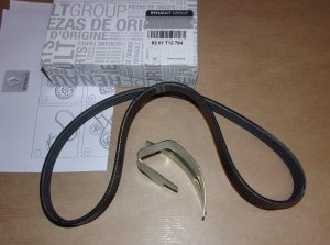 Original  Courroie trapézoïdale 4PK798 , 8201712784