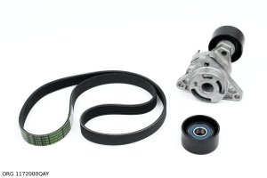 Original  TENDEUR DE COURROIE Renault 2.2-2.5DCI COMPLET 6PK1148, 1172000QAY