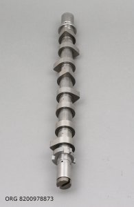 Arbre à cames ORIGINAL pour Dacia Duster Logan Renault Kangoo Megane III 1.5 dci 08-, 8200978873, 8200978873
