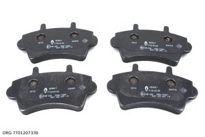 Plaquettes de frein d'origine RENAULT MASTER 01- AVANT, 7701207339, 7701207339