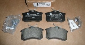 Plaquettes de frein Citroën C3 Picasso, Peugeot 207, Renault Clio 4 arrière Citroën C4, DS Automobiles DS3, Peugeot 208, Peugeot