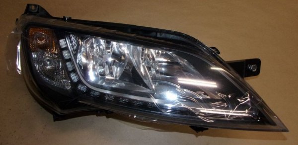 Original  Phare Peugeot Boxer III droit noir avec bande LED ,  1682748480