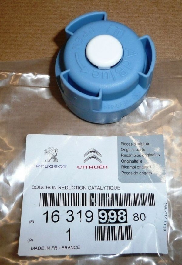 Original  Citroën Peugeot trappe de réservoir AdBlue Berlingo C3 C4 C5 208 308 , 1631999880