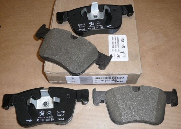 CHANGEMENT DE RÉFÉRENCE CITROËN C4 GRAND PICASSO 13|} SYSTÈME DE FREINAGE ATE ,  1612412380