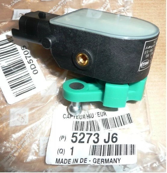 Capteur de débattement d'origine Citroën C5 III arrière droit, 5273J6, 5273.J6, 5273.J6