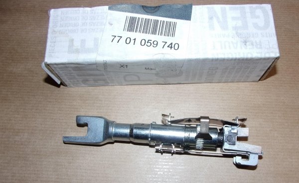 Original  Réglage des mâchoires de frein Renault Clio III ,  7701059740