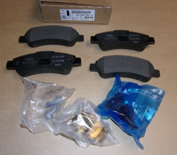 Original  Plaquettes de frein Citroën Jumper, Peugeot Boxer 06|} arrière système de freinage Bosch ,  1673603380