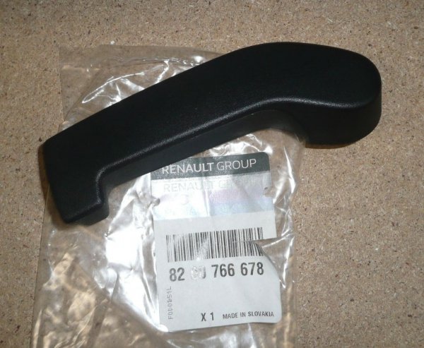Original  Poignée intérieure Renault Master III porte coulissante gauche / pour Renault Trafic III porte droite , 8200766678