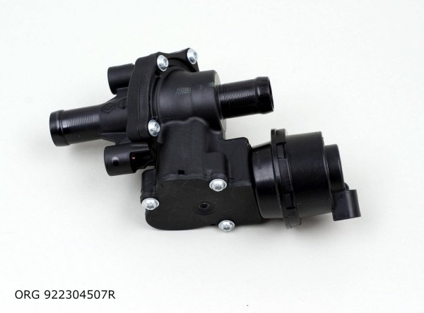 Vanne de régulation de liquide de refroidissement d'origine Renault Laguna 3 Espace Master III 2.0 dci, 922304507r, 9223000q0b