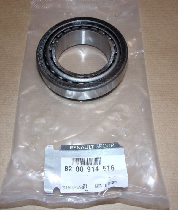 Original  Roulement de boîte de vitesses Renault Arkana, Captur Duster I, II 41x68x21 , 8200914516