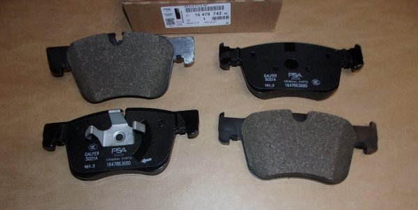 Original  Plaquettes de frein Citroën C4 Picasso, Peugeot 308 II avant Citroën C4 Grand Picasso 13|} système de freinage ATE ,  1647874280