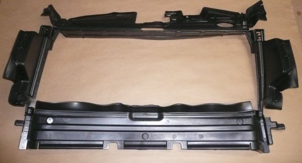 Conduit d'air d'origine pour radiateur moteur pour Renault Trafic III, 214763488R, 214763488R