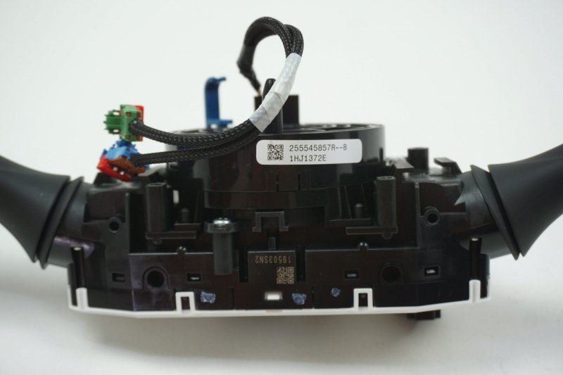 Interrupteur multifonction d’origine sous-volant avec faisceau Airbag pour Renault Mégane IV / Scénic IV, 255678341R , 255545857