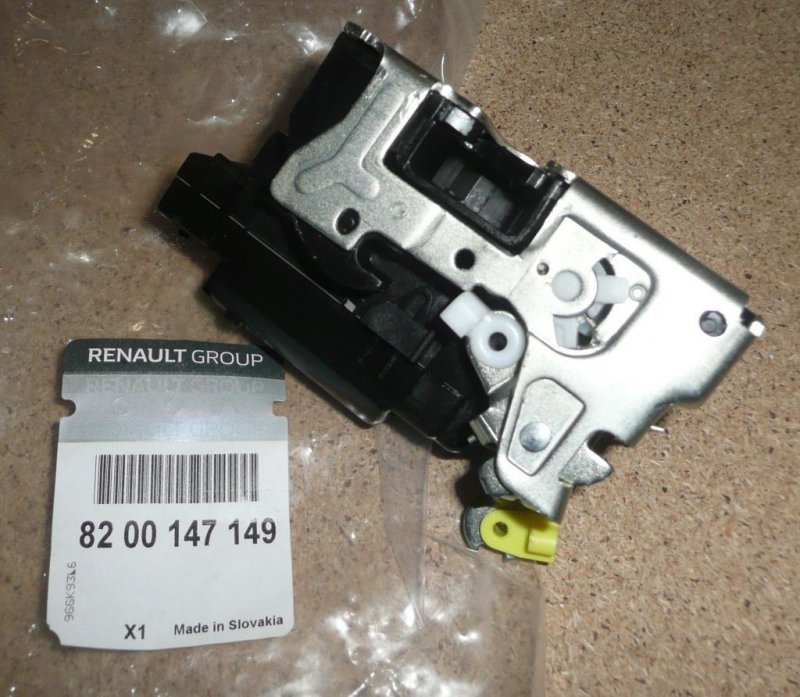 Original  Serrure de porte Renault Master II gauche fermeture électromagnétique des portes , 8200147149