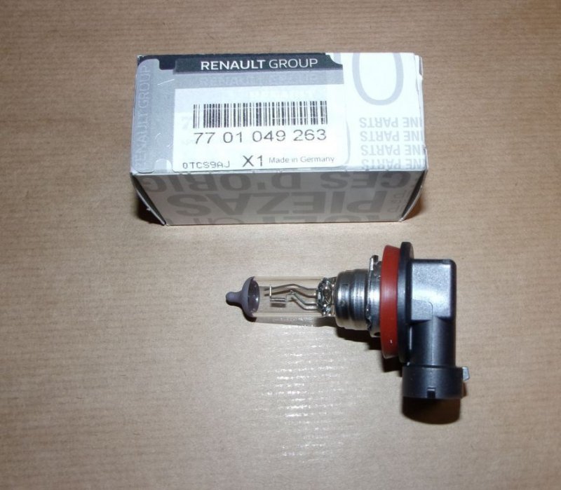 Original  Ampoule H11 12V 55W halogène ,  7701049263