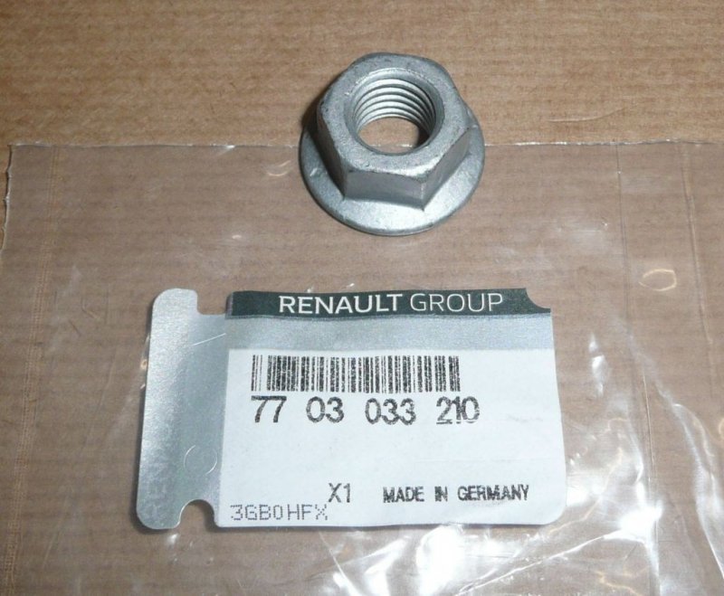 Original  Vis de fixation du moteur Renault Master III , 7703033210