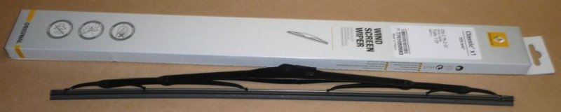 Original  Balai d'essuie-glace Renault Trafic III droit Renault Clio II 525 mm ,  7701050583