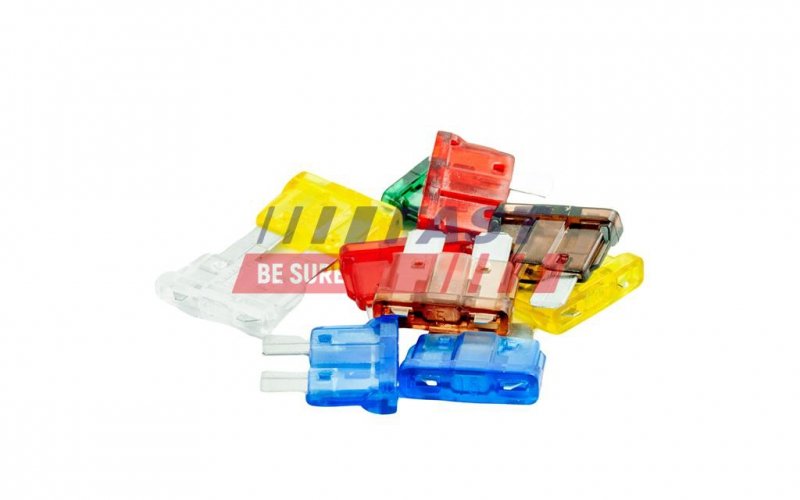 FUSIBLE - TYPE PLAQUETTE/BLADES STANDARD  UNI A 5A-30A (10 SZT)