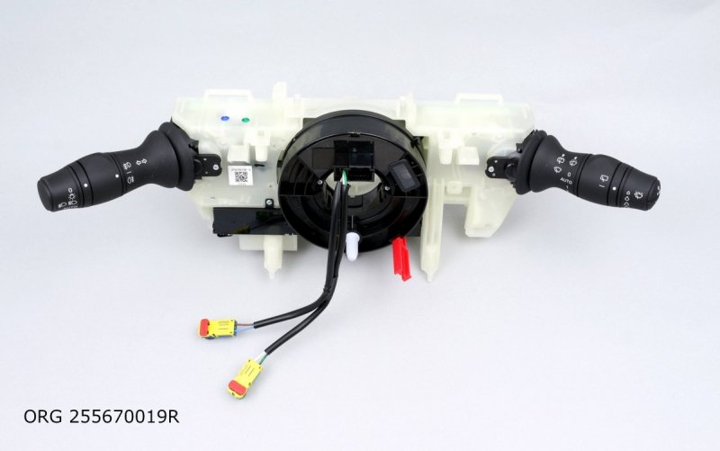 Commutateur de colonne de direction Renault d'origine MEGANE III SCENIC III, 255670019R, 255670019R