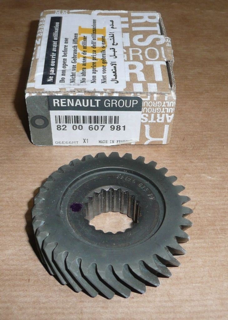 Pignon de 5ème vitesse Renault boîte JH3/JR5 31 dents , 8200607981