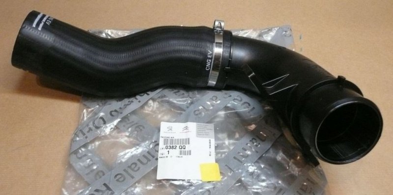 Tuyau d'air ORIGINAL CITROEN PEUGEOT FIAT Jumper Ducato Boxer III 3.0 Hdi, 0382QQ, 0382.QQ