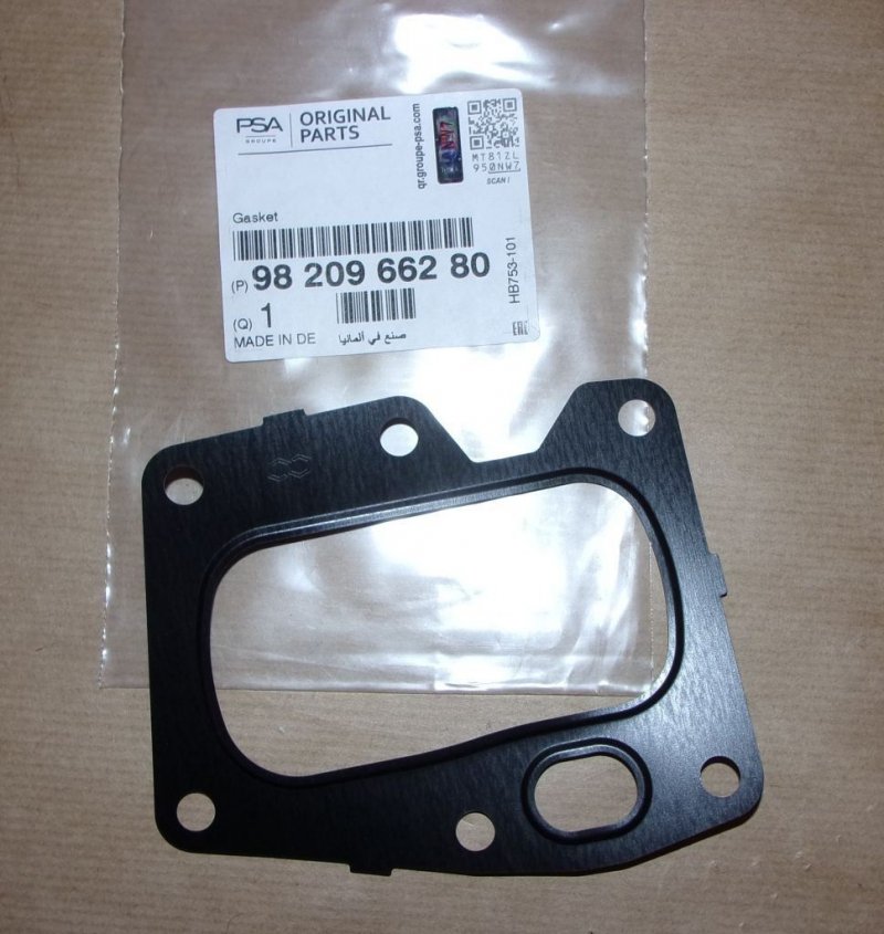 Joint de radiateur EGR Peugeot 3008, 5008, 9820966280, 9820966280,