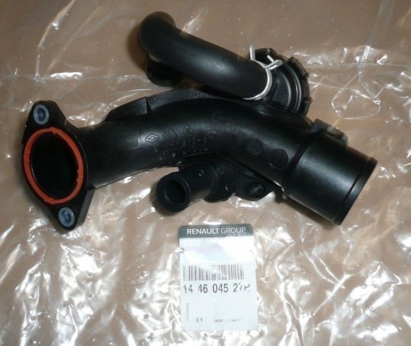 Tuyau d'admission d'air d'origine avec tuyau de retour d'huile Renault Kangoo Grand Kangoo II 1.5 dCi, 1446000Q2K, 144604527R