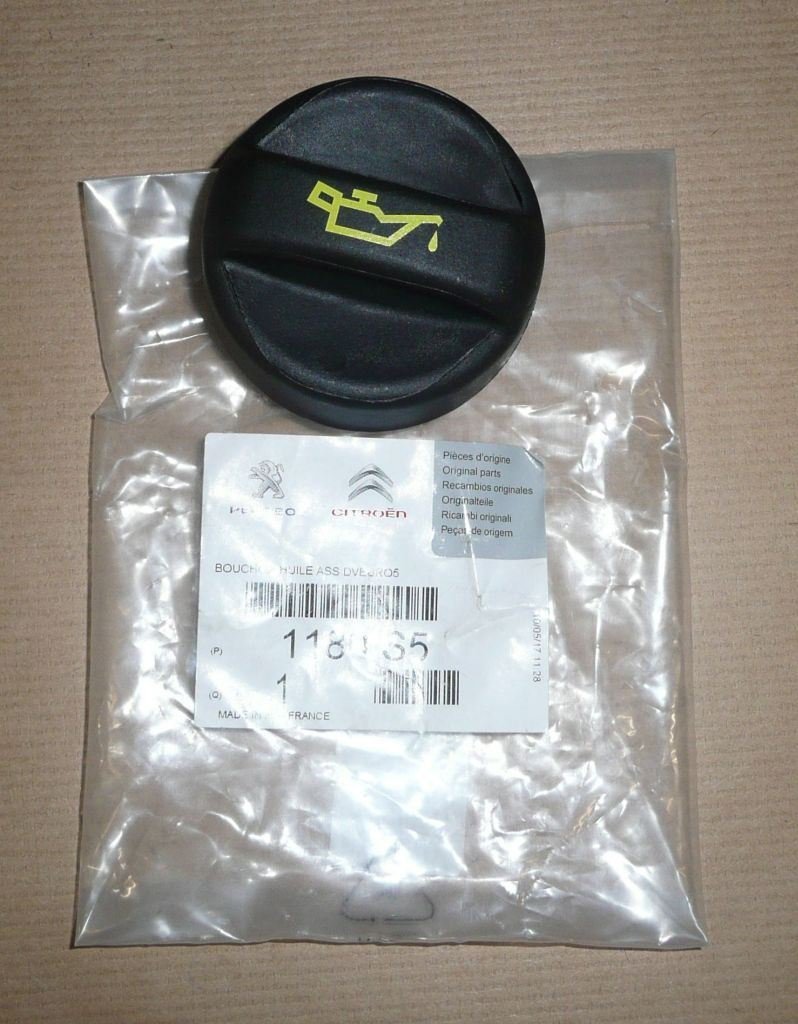 Bouchon de remplissage d'huile Citroën C3 II Peugeot 208, 308, 1180.S5, 1180S5