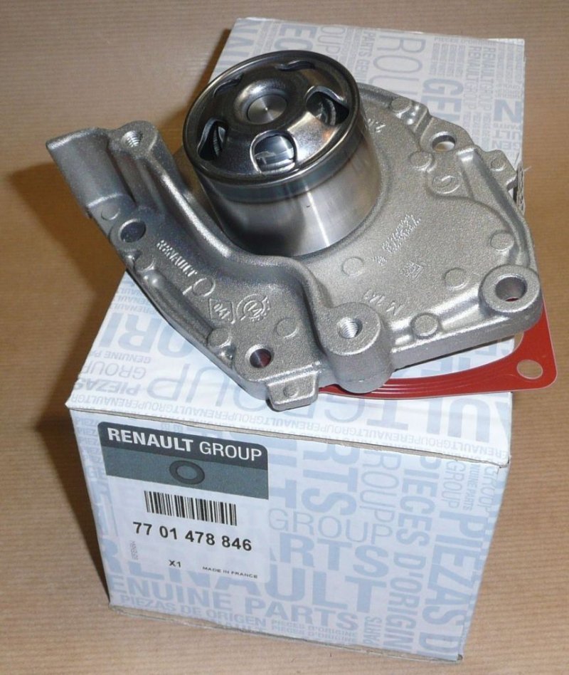 Original  Pompe à eau Renault Megane III 1.9DCI 08|} , 7701478846