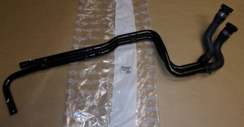ORIGINAL PSA Tuyau de Liquide de Refroidissement C8 Jumpy III Expert III 2.0 2.2 16V HDI , 6462.T8 , 6462T8