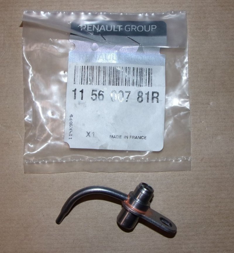 Buse de lubrification de piston Renault Megane III, IV, 115600781R, 