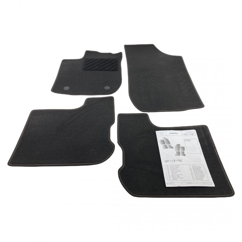 Original tapis de sol en velours Dacia Sandero II, 8201688440