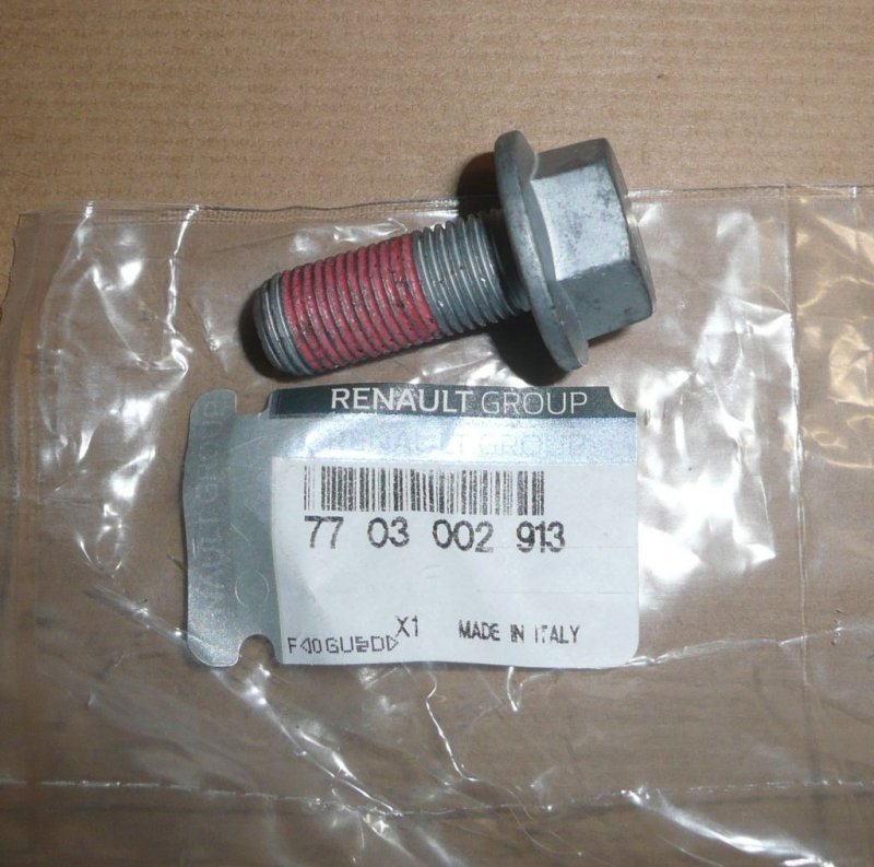 Original  Vis de serrage Renault Kangoo II , 7703002913