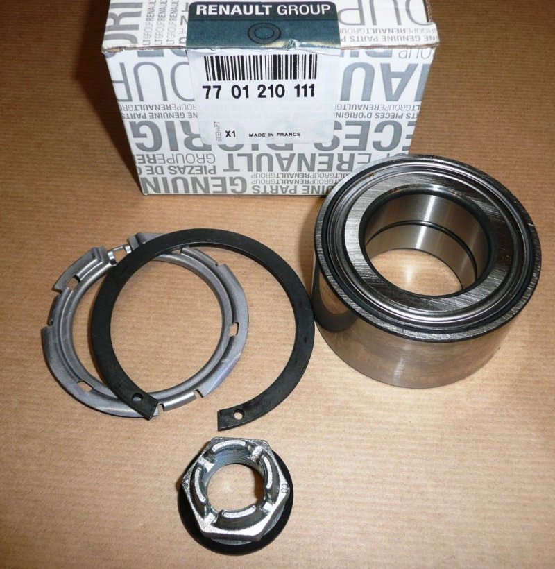 Original  Roulement de roue avant Renault Megane II 45x83x39 ,  7701210111