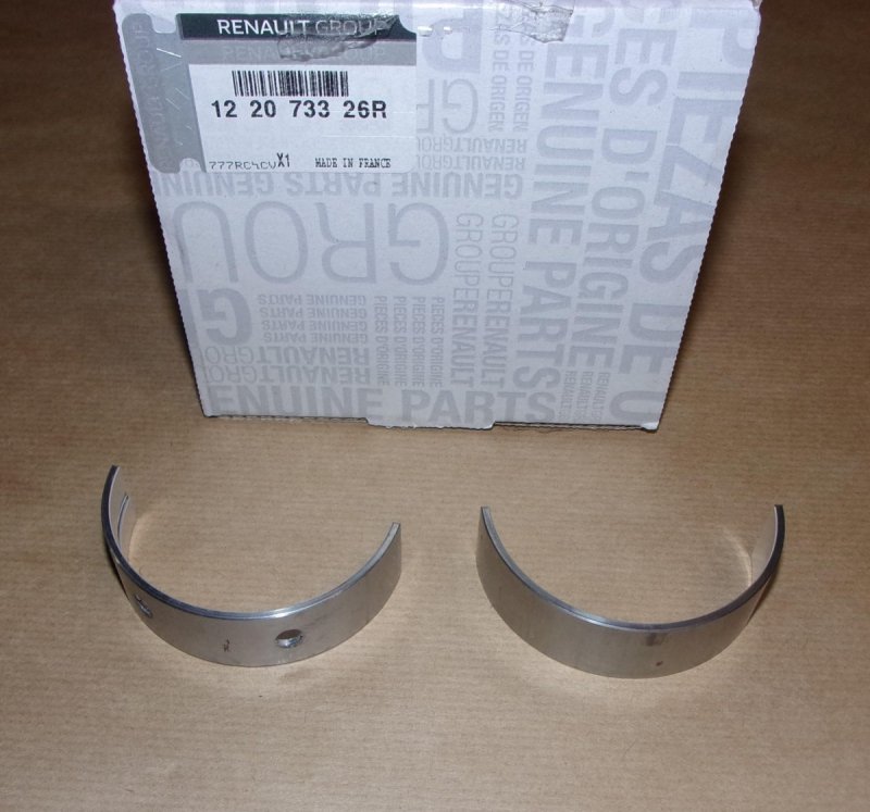 Coussinets de bielle complet Renault Master III 2.3DCI, 122073326R, 