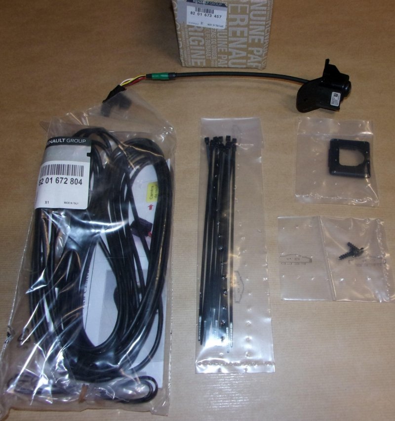 Original  Caméra de recul Renault Clio IV Break , 8201673457